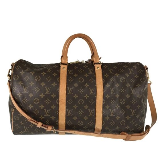 LOUIS VUITTON Monogram Keepall Bandouliere 50 M41416 Boston bag - Picture 1 of 16